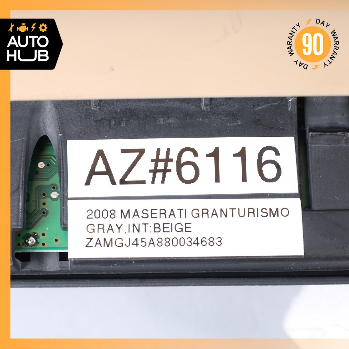 08-13 Maserati GranTurismo M145 Overhead Console Trim Switch OEM 76k - photo 17