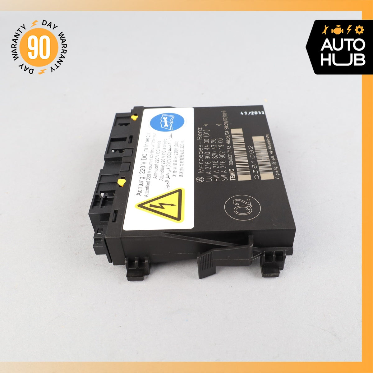 10-14 Mercedes W221 S600 Front Left or Right Seat Contour Control Module OEM - photo 2