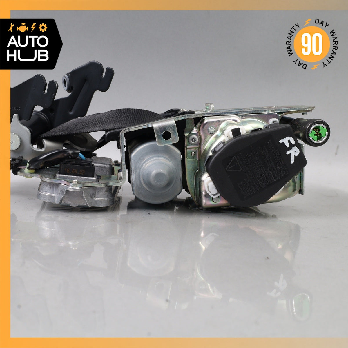 10-13 Mercedes W207 E550 E350 Front Right Passenger Side Seat Belt Black OEM 76k - photo 12