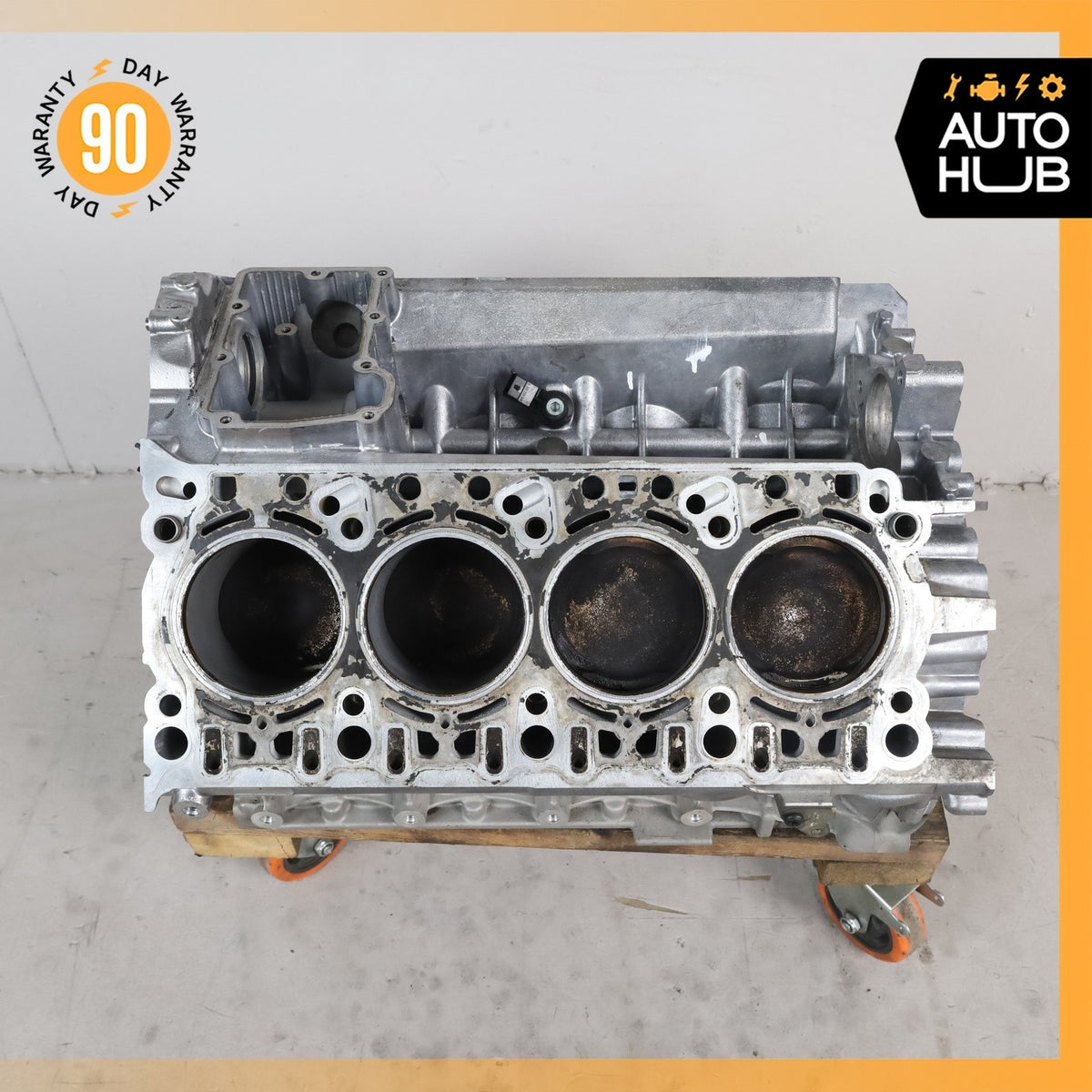 03-06 Porsche Cayenne 955 Turbo S 4.5L V8 M48.50 Engine Motor Block OEM - photo 5