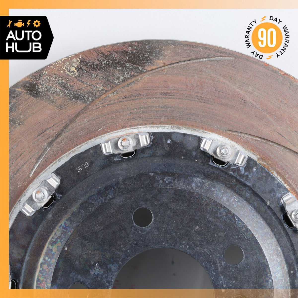 19-24 Aston Martin DB11 Vantage Front Left & Right Side Brake Rotor Set OEM - photo 7