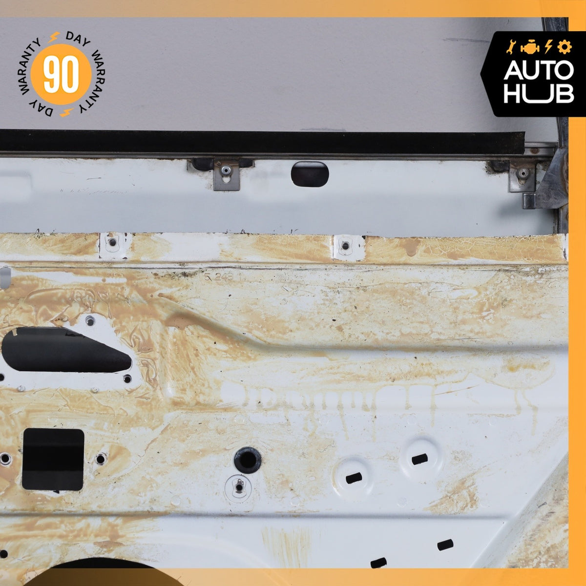 81-91 Rolls Royce Silver Spur Rear Right Side Door Shell White OEM 40k - photo 22