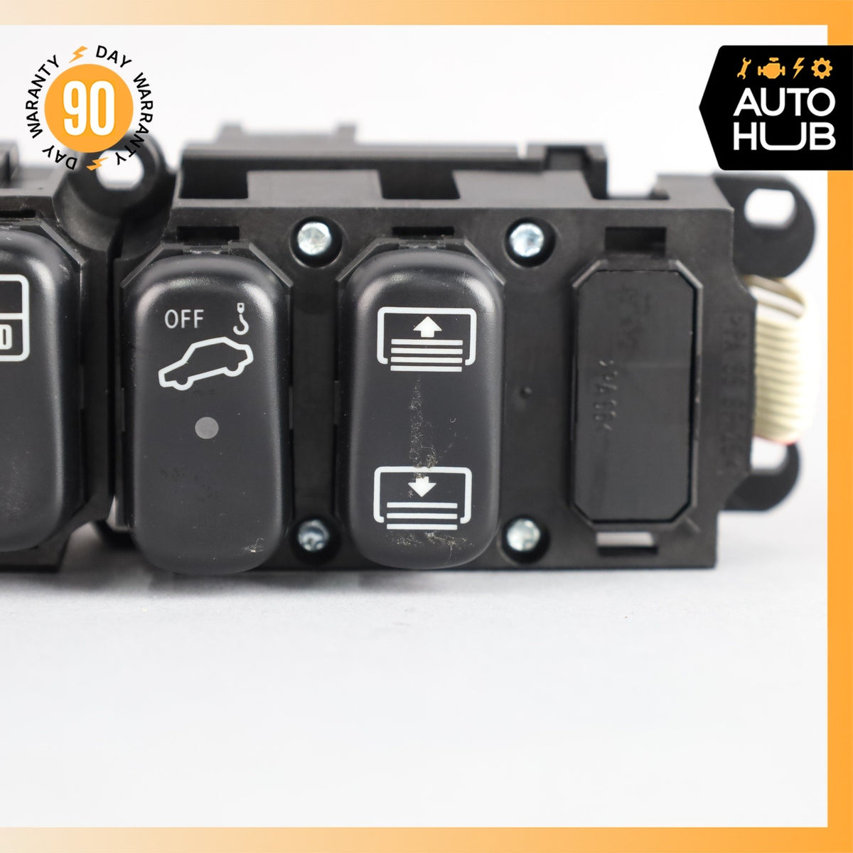 00-02 Mercedes W215 CL500 CL55 Center Dash Hazard ESP Lock Switch Control OEM - photo 7