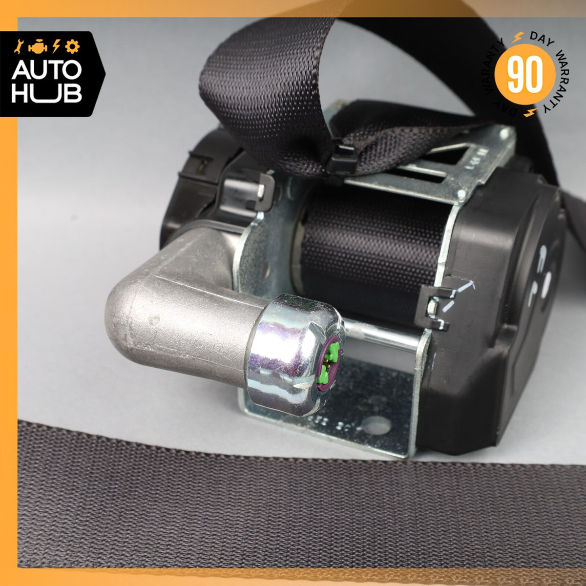 13-18 Aston Martin DB9 Vanquish Front Right Passenger Side Seat Belt OEM 35k - photo 17