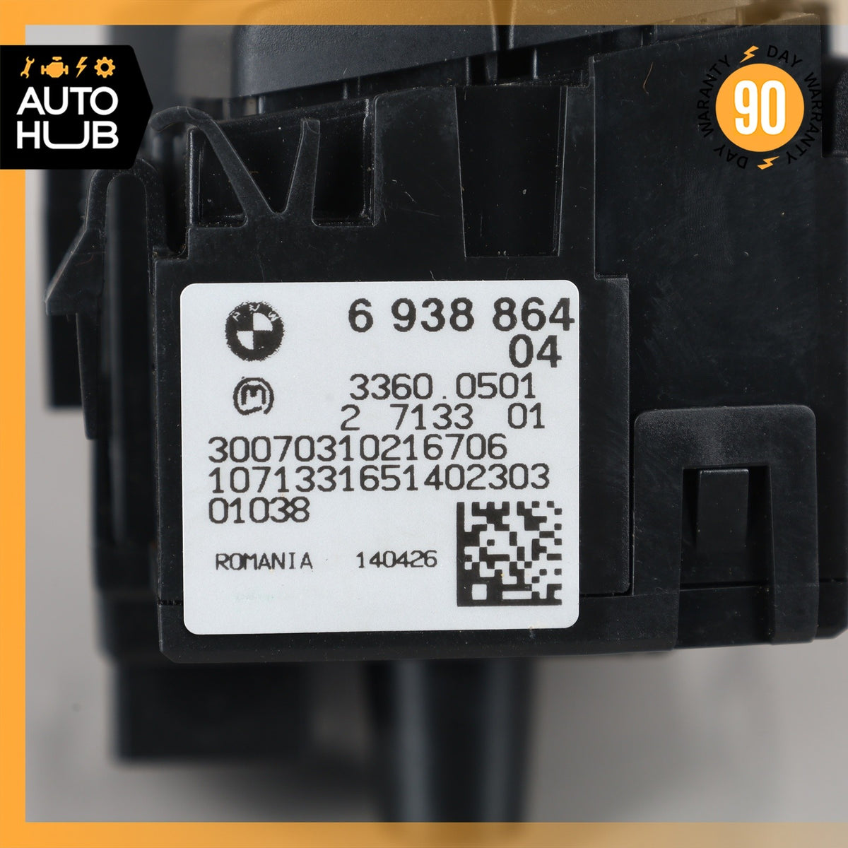 BMW E90 328i 330i Dashboard Headlight Lamp Control Switch OEM 67k - photo 9