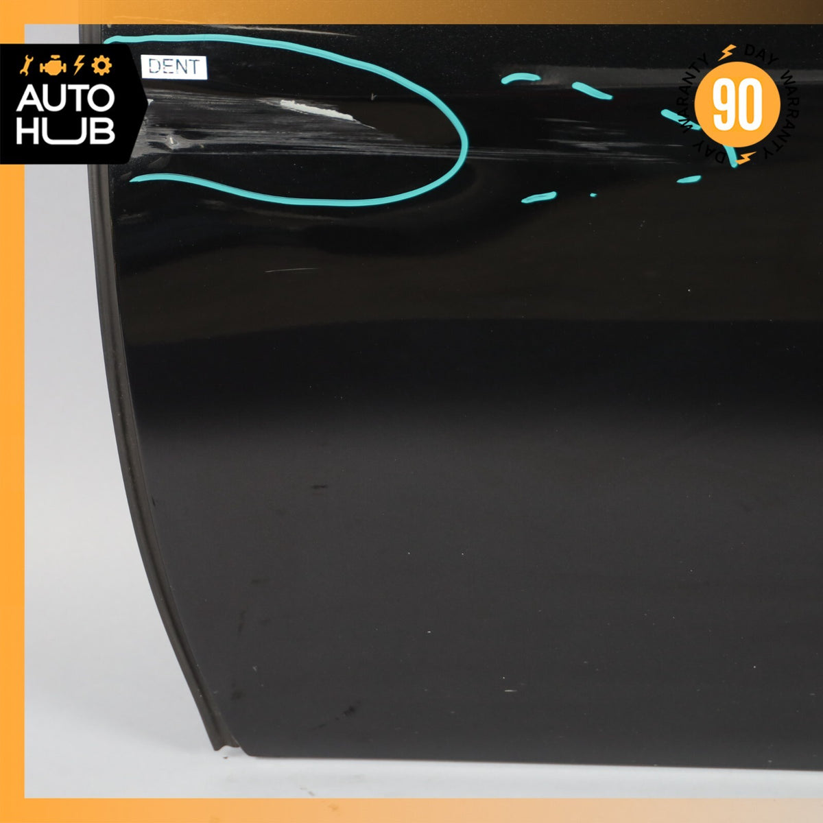 08-14 Maserati GranTurismo M145 Left Side Door Shell Frame Panel Black OEM 61k - photo 14