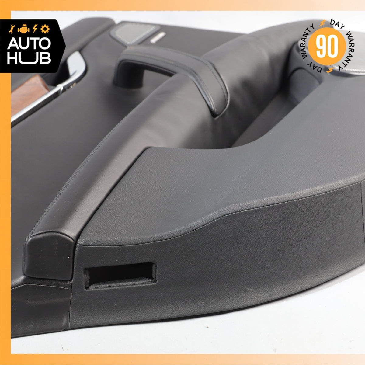 14-17 Maserati Quattroporte GTS M156 Rear Left Interior Door Panel Black OEM - photo 10