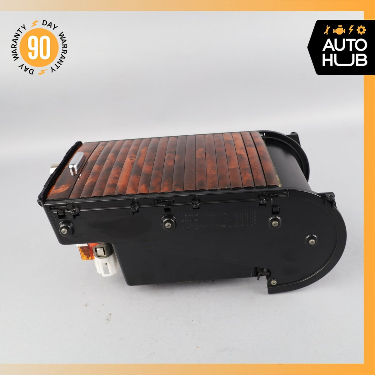 Bentley Continental Flying Spur Rear Center Console Storage Wood OEM - photo 4