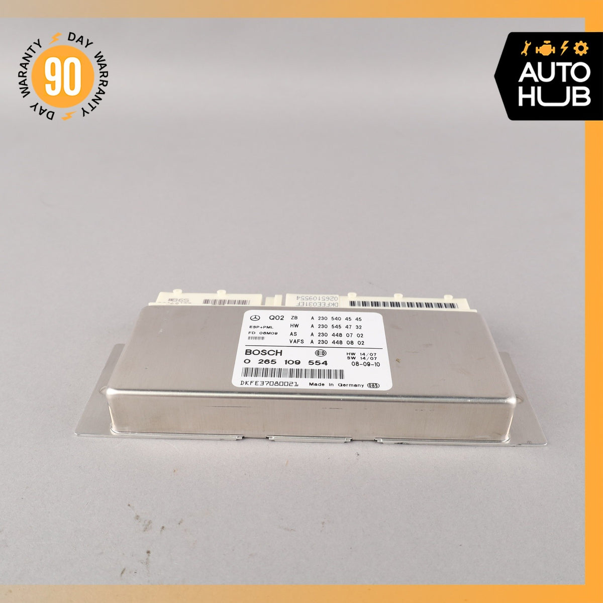 Mercedes R230 SL550 SL600 ESP Electronic Stability Control ABS PML Module OEM - photo 4