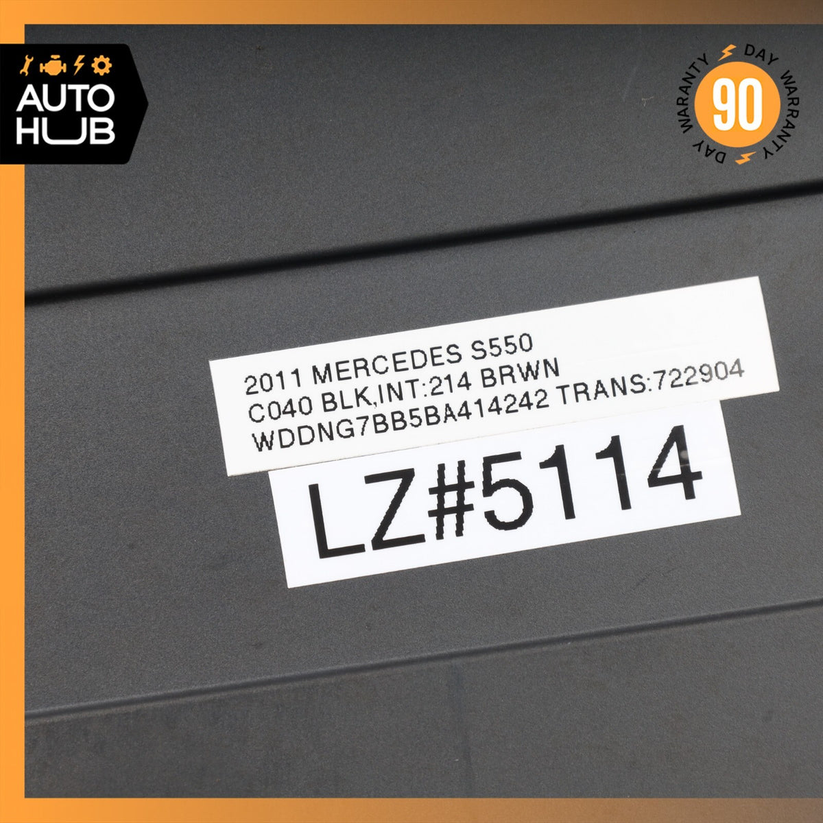 10-13 Mercedes W221 S550 S400 Front Right Seat Dynamic Lumbar Control Module OEM - photo 11