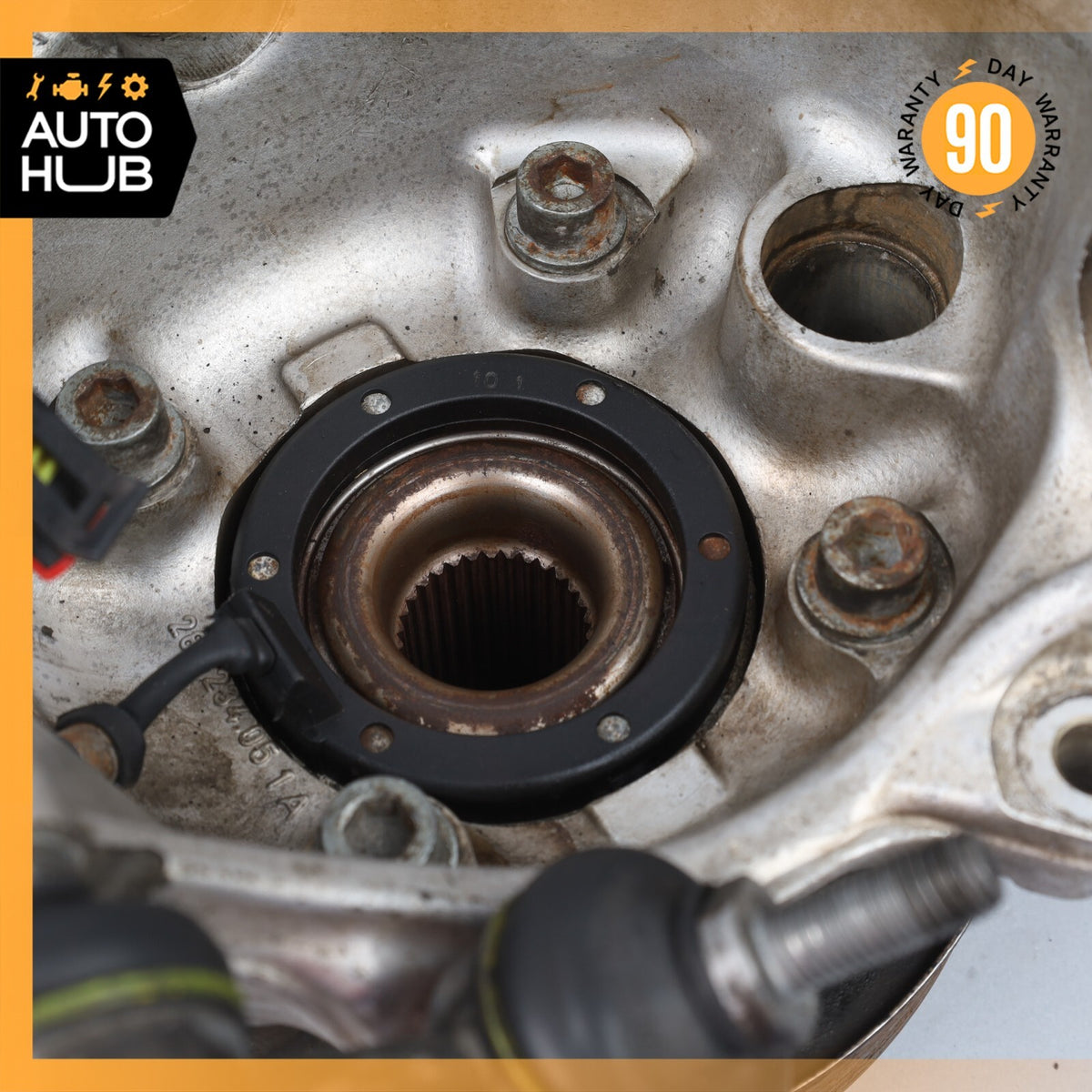06-10 Maserati GranTurismo M145 Rear Left Side Spindle Knuckle Hub OEM - photo 12