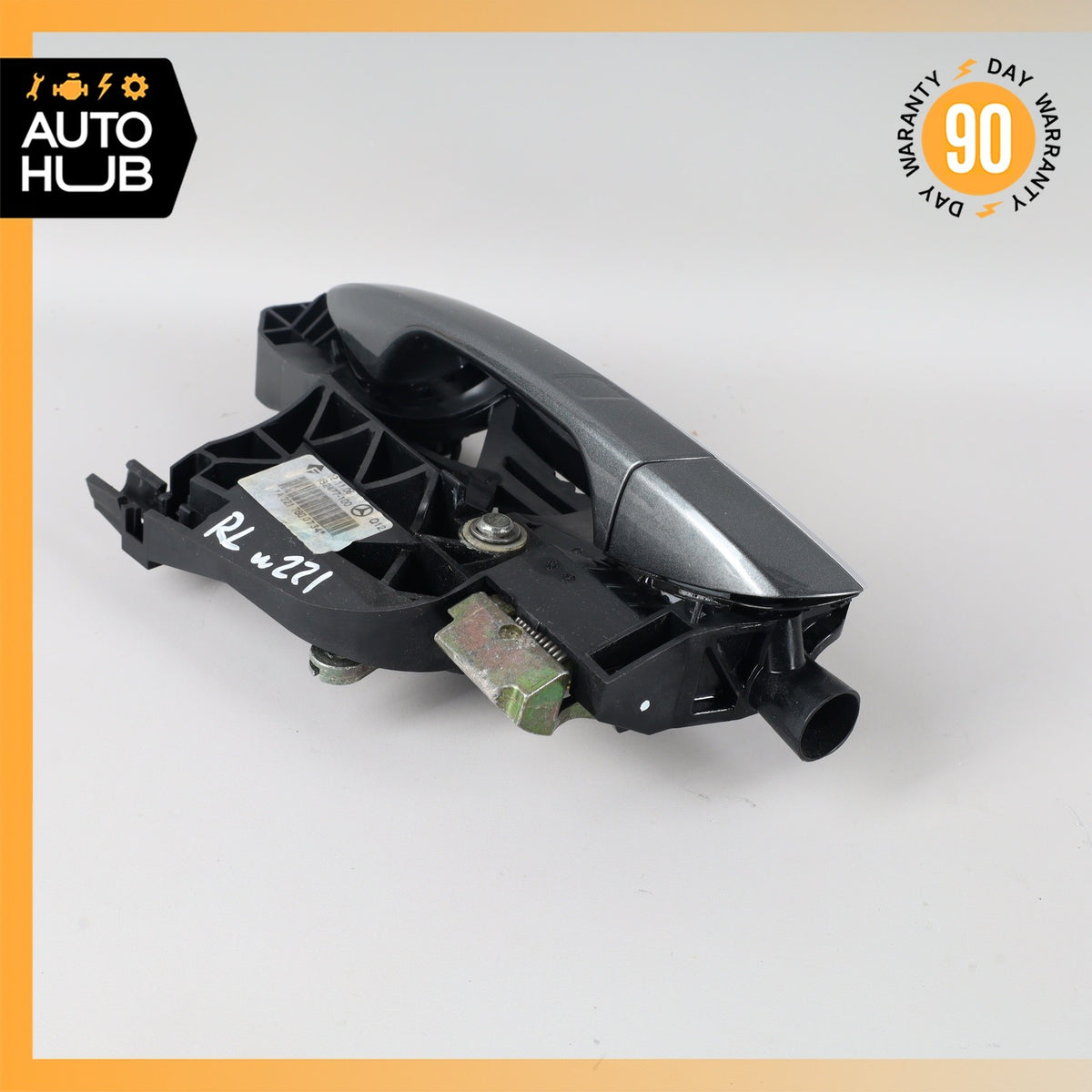 07-13 Mercedes W221 S550 S63 AMG Rear Left Exterior Door Handle Keyless Go OEM - photo 9
