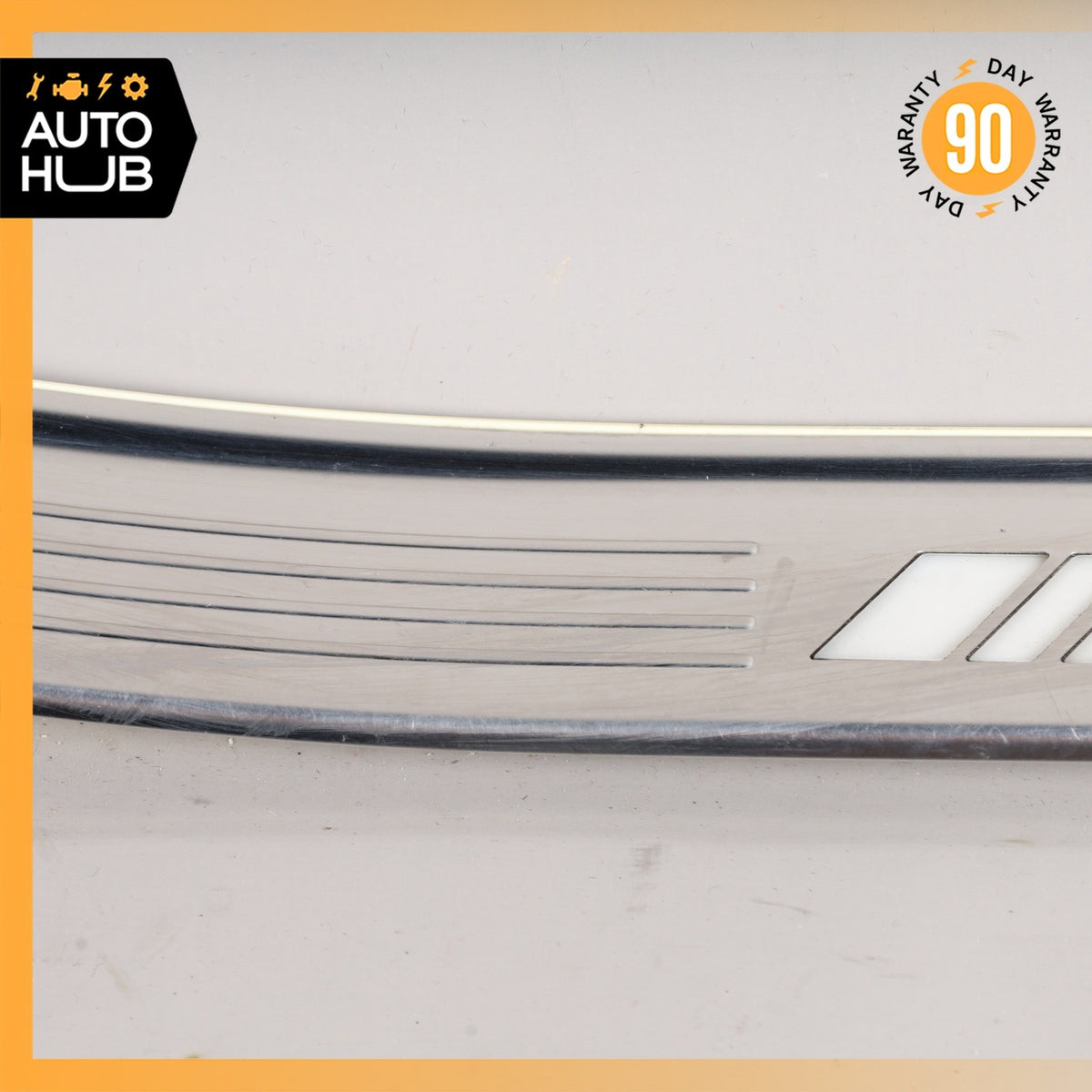 14-20 Mercedes W222 S63 AMG S550 Rear Right Illuminated Door Step Sill Panel OEM - photo 4