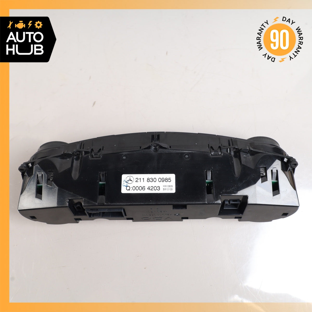03-05 Mercedes W211 E320 E550 E55 Front A/C Heater Climate Control Switch OEM - photo 12
