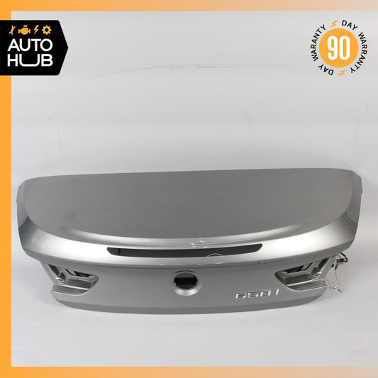 12-18 BMW F12 650i 640i Convertible Trunk Lid Panel Assembly Space Gray OEM - photo 1