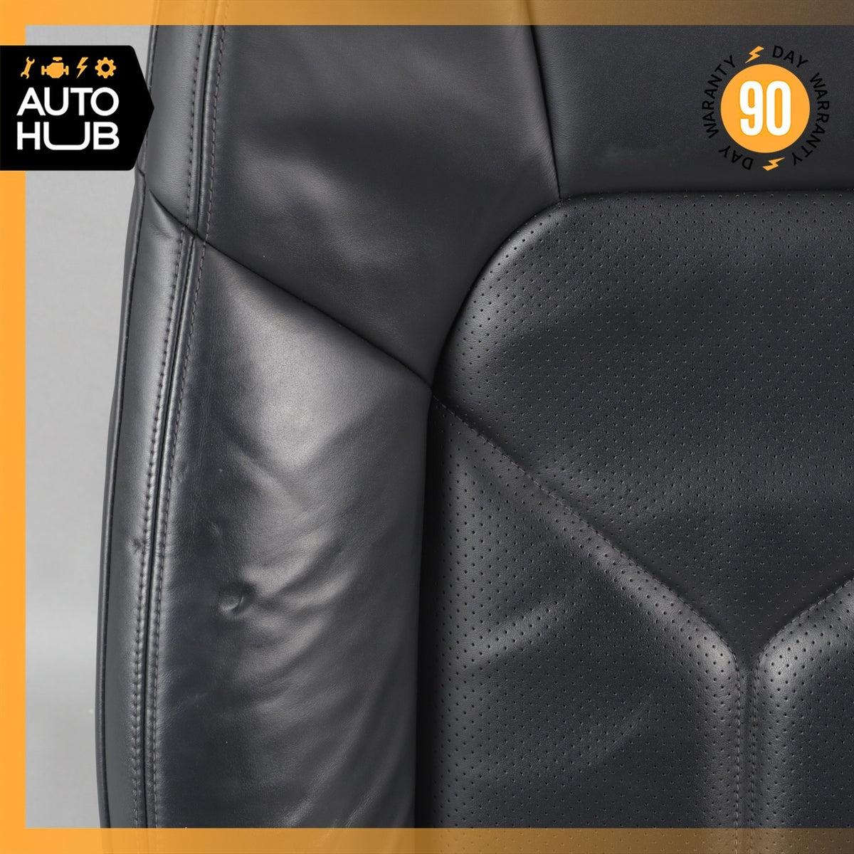 11-18 Porsche Cayenne 958 Front Right Seat Upper Cushion Leather OEM - photo 6