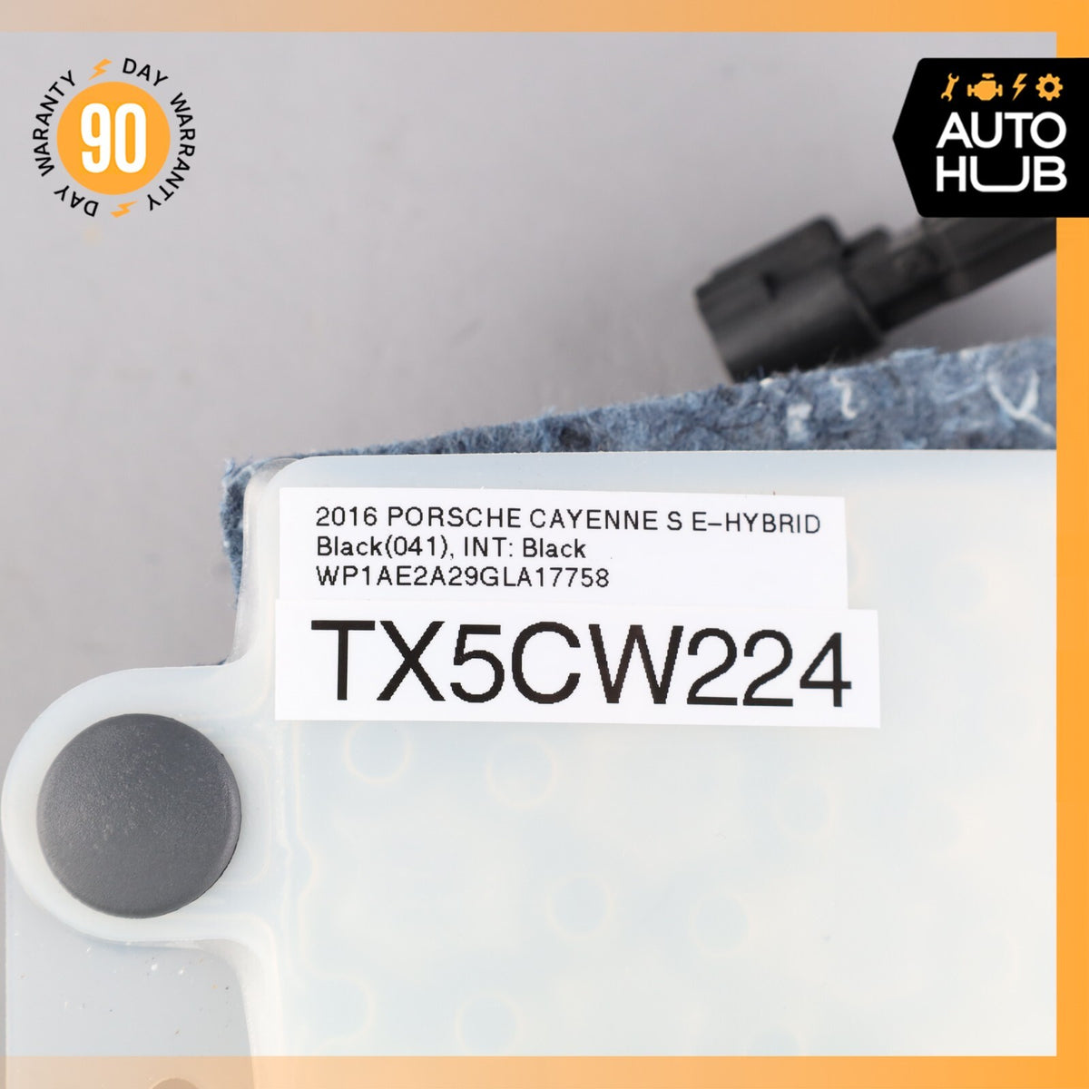 11-18 Porsche Cayenne 958 E-Hybrid Front Right Occupancy Seat Sensor OEM 62k - photo 10
