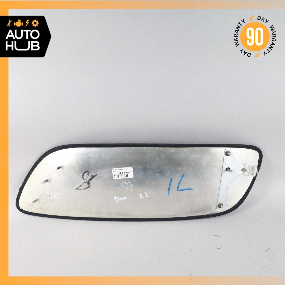 07-11 Bentley Continental GTC Rear Left Side Door Panel Trim Panel Wood OEM - photo 8