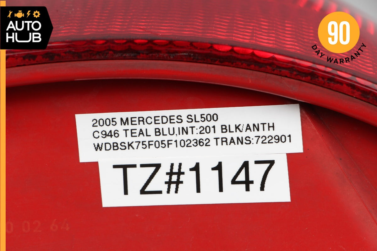 03-06 Mercedes R230 SL500 SL600 Right Side Tail Light Lamp Assembly OEM - photo 13
