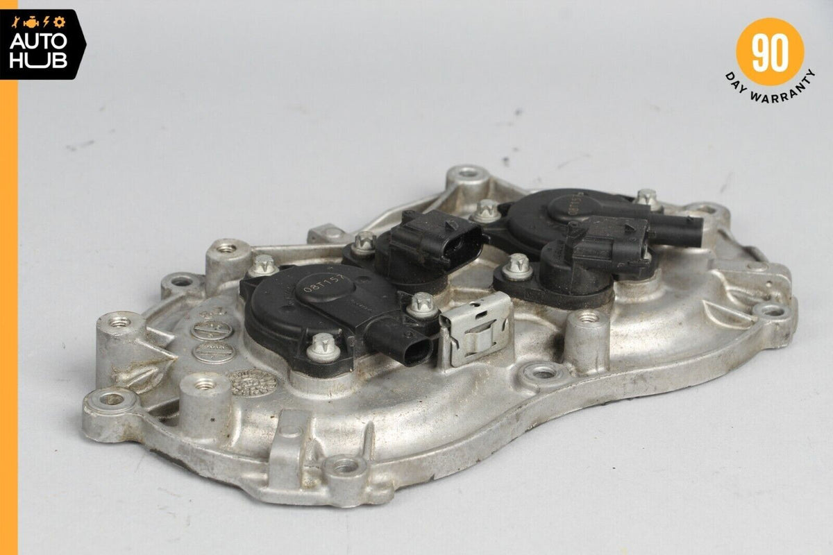 Mercedes W164 ML350 E350 Front Left Side Engine Timing Chain Cover Plate OEM - photo 1