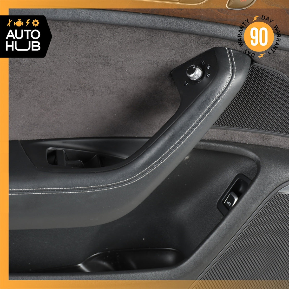 12-18 Audi C7 S6 A6 Front Left Side Interior Door Panel Suede OEM 58k - photo 13