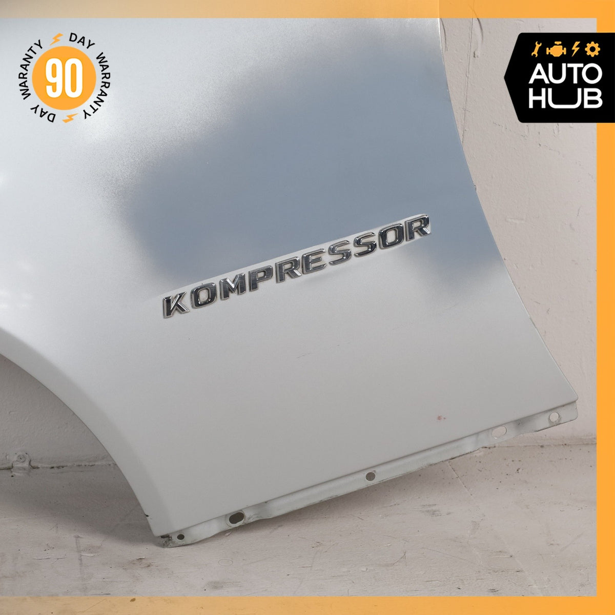 01-04 Mercedes R170 SLK230 SLK320 Fender Front Left Driver Side Silver OEM - photo 5