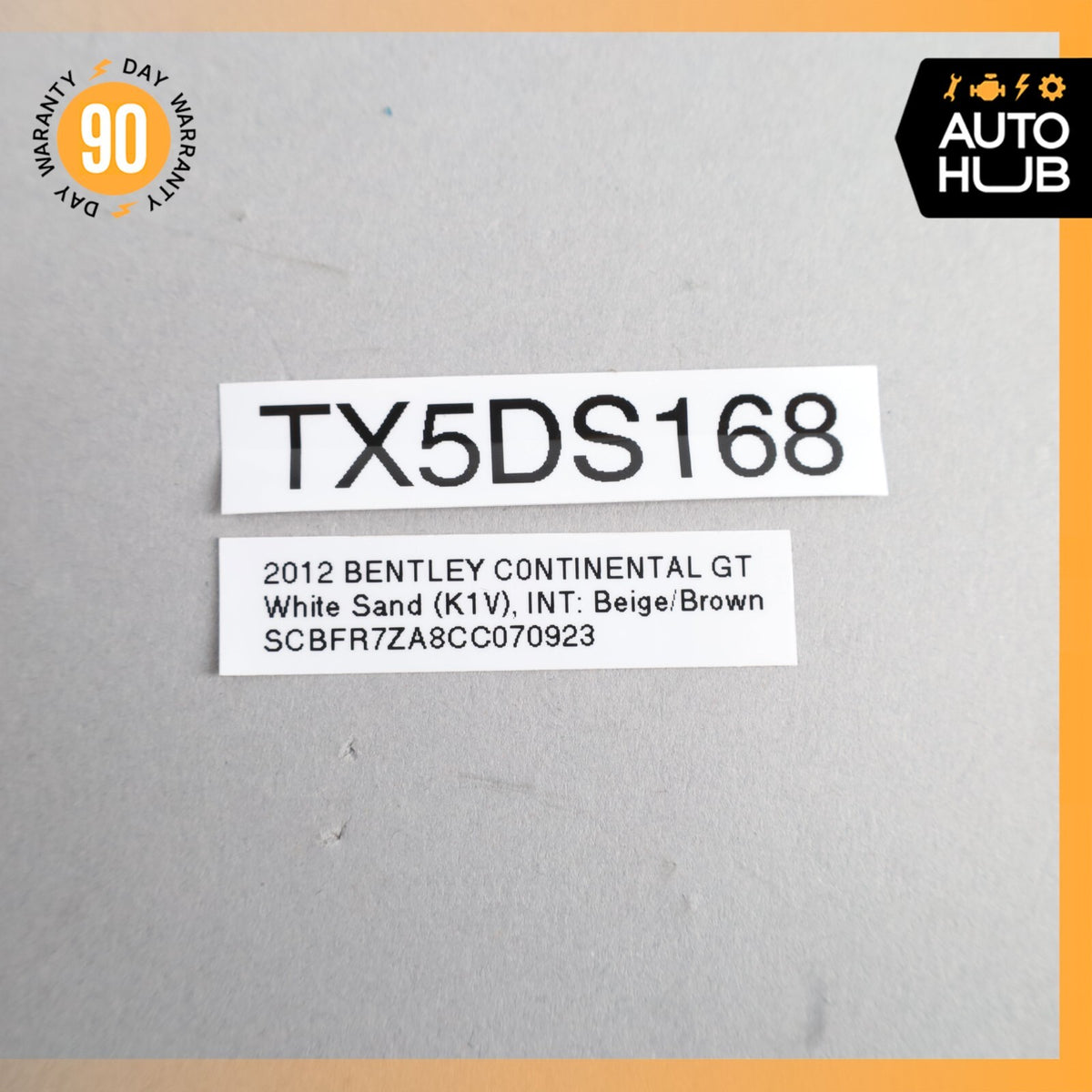 03-17 Bentley Continental Rear Center Console Armrest Right Trim Cover OEM 56K - photo 13