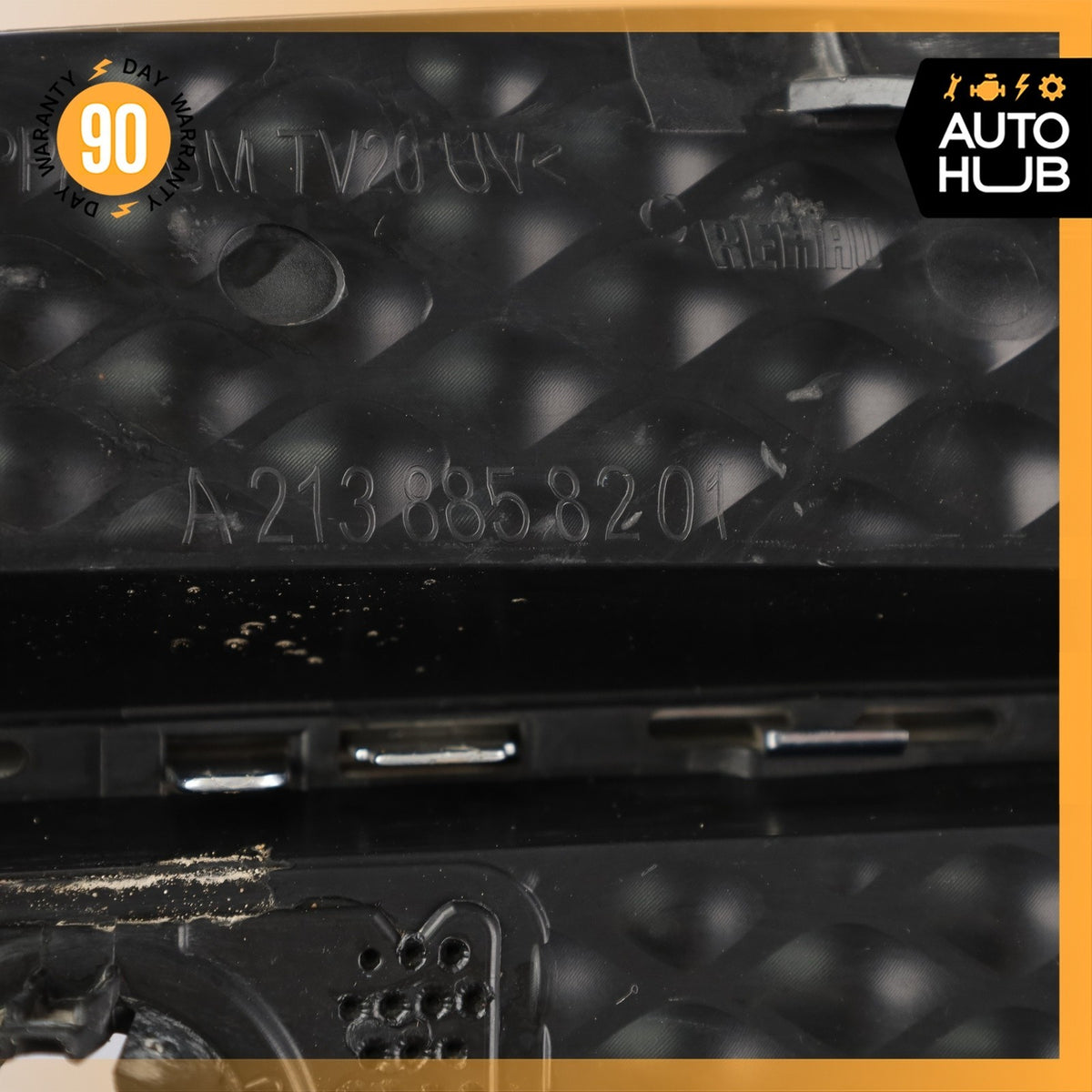 Mercedes W213 E43 AMG E450 AMG Front Bumper Right Mesh Grille OEM - photo 11