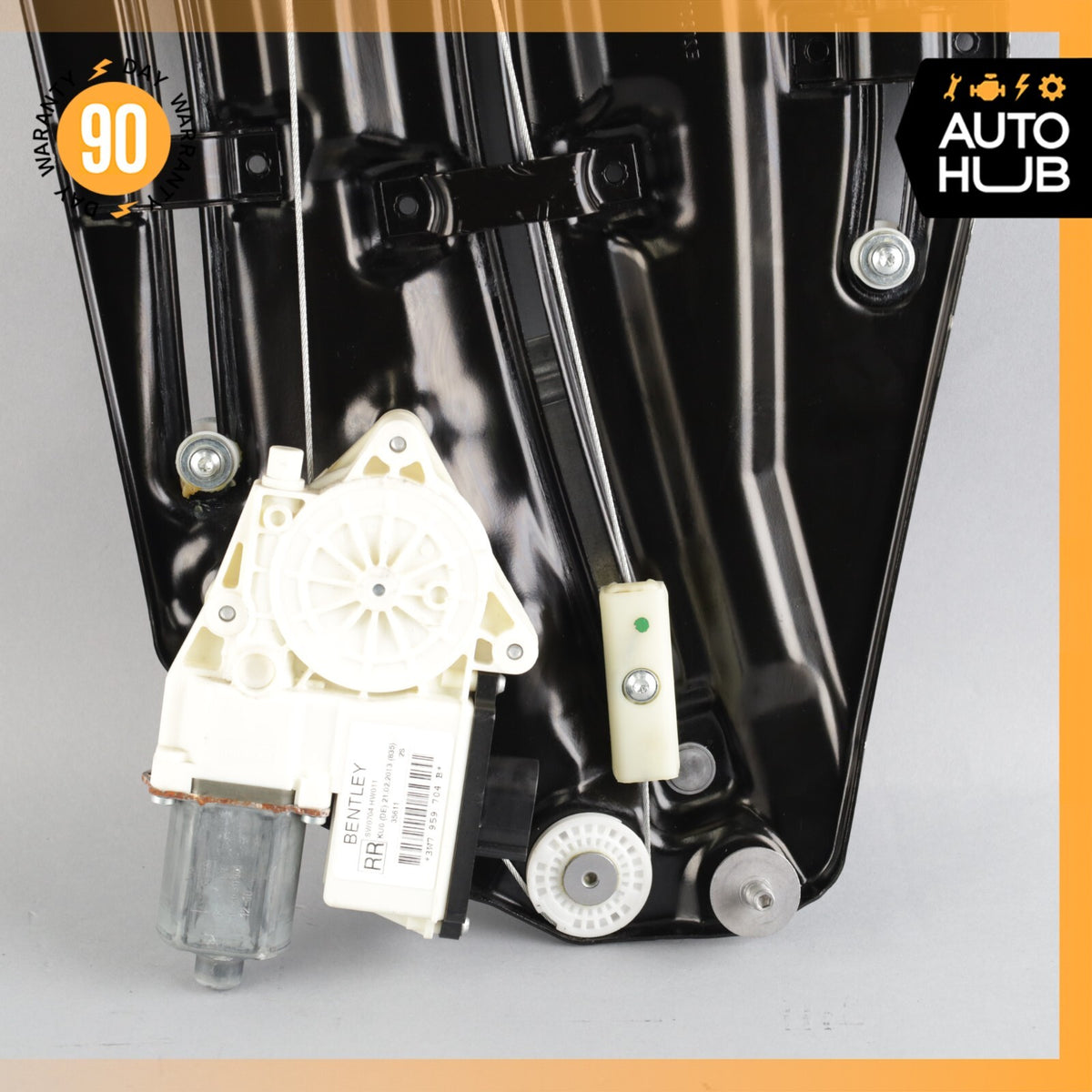07-11 Bentley Continental GTC Rear Right Quarter Window Regulator Motor OEM 46k - photo 4