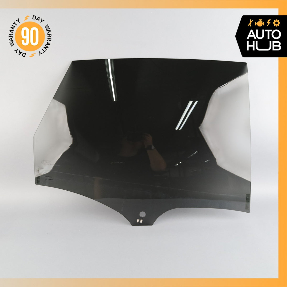 15-24 Porsche Macan 95B Rear Right Passenger Side Door Window Glass OEM 46k - photo 2
