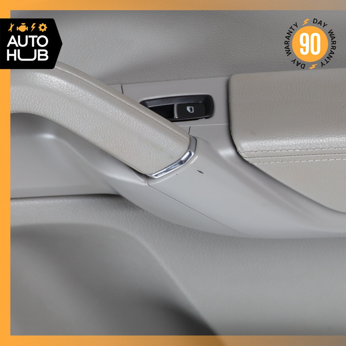 11-18 Porsche Cayenne 958 S Rear Right Side Interior Door Panel Gray OEM - photo 7