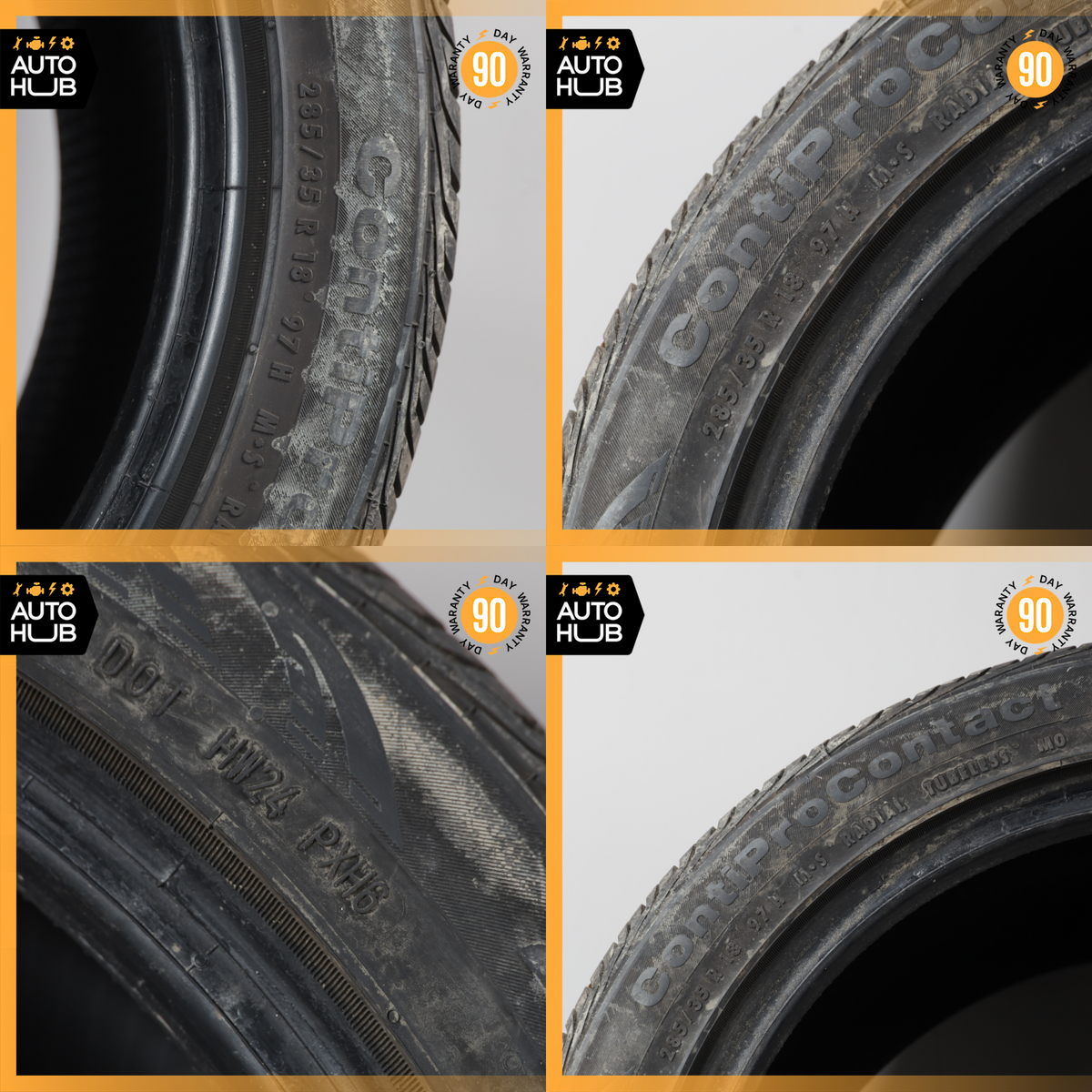 285/35R18 Continental ContiProContact 285 35 18' 97H Tire Set of 2 - photo 18