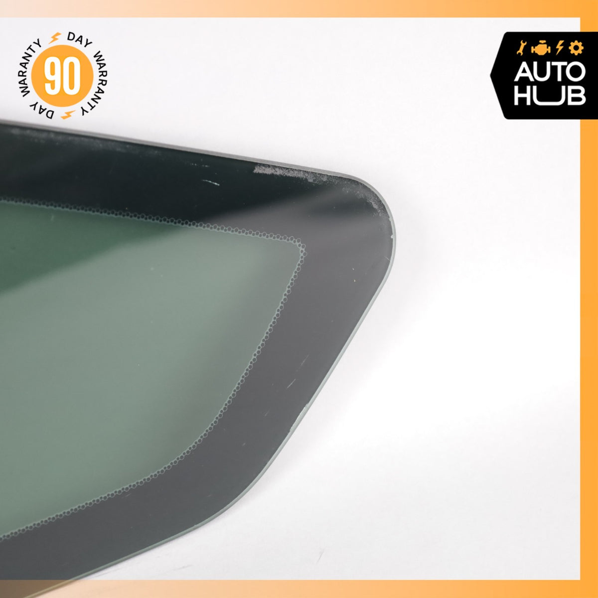06-17 Aston Martin V8 V12 Vantage Coupe Rear Left Side Quarter Window Glass OEM - photo 5