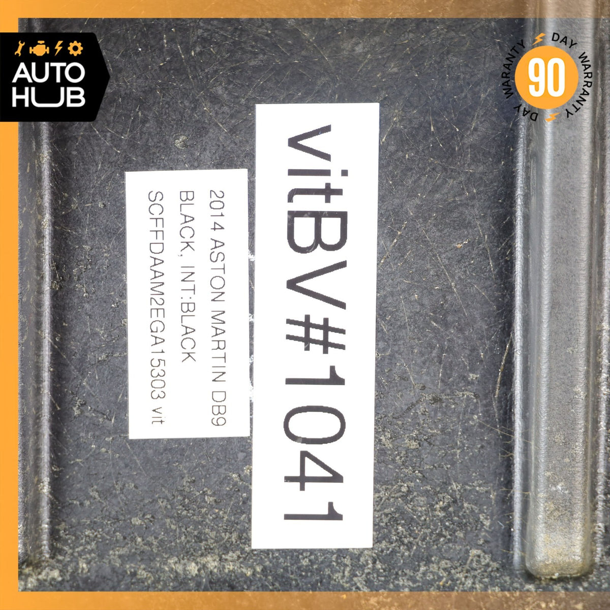 08-16 Aston Martin DB9 DBS Coupe Rear Deck Parcel Shelf Center Panel Cover OEM - photo 23