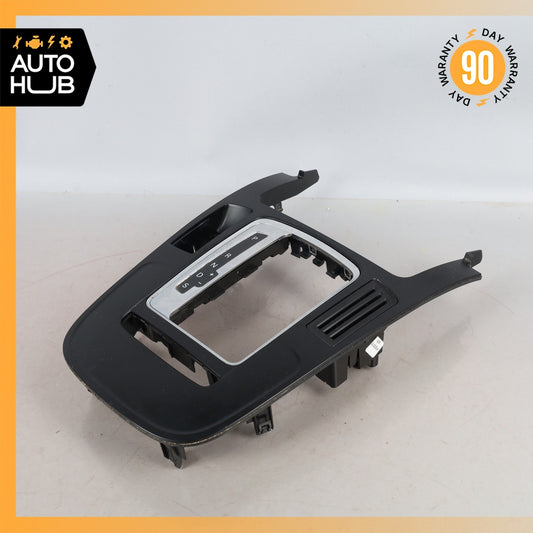 09-12 Audi 8R Q5 Center Console Shifter Cover Trim Panel Bezel OEM - photo 1