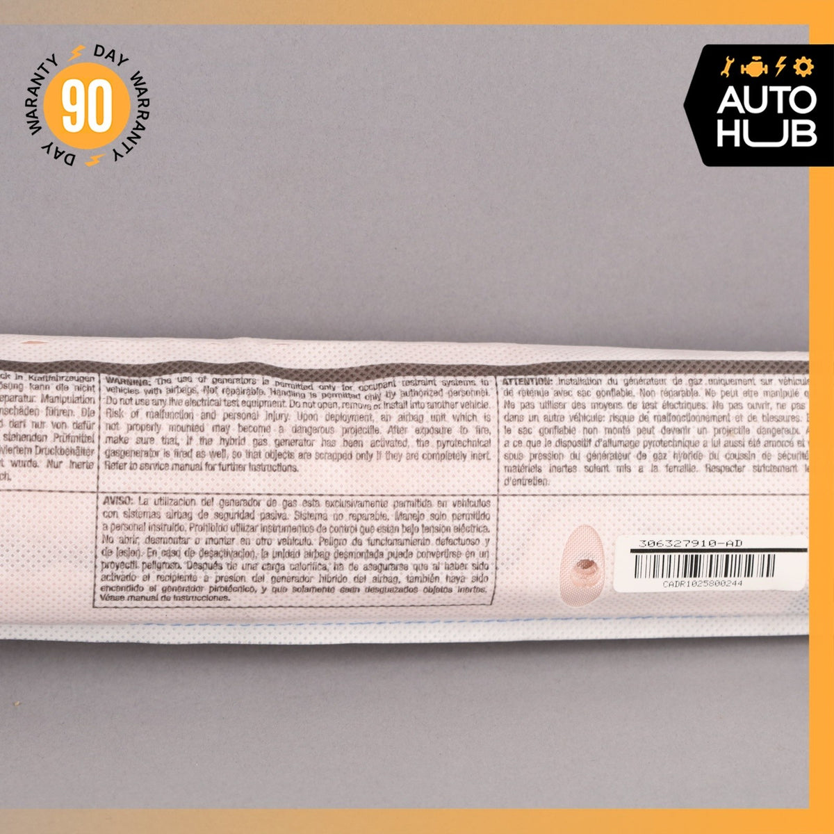 11-17 Mercedes W207 E350 E550 Door Airbag Right Passenger Side 2078602402 OEM - photo 6