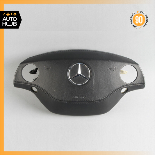 07-10 Mercedes W216 CL63 AMG S550 S600 Steering Wheel Airbag Air Bag Black OEM - photo 1