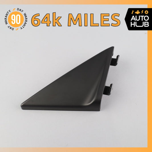 17-20 Maserati Levante S M161 Indoor Mirror Cover Left Driver Side Black OEM 64k - photo 1
