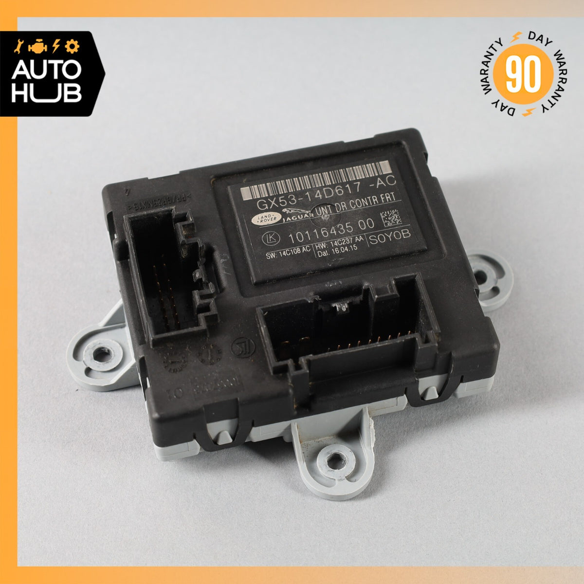 2016 Jaguar X152 F-Type Front Right Side Door Control Module GX5314D617AC OEM - photo 1