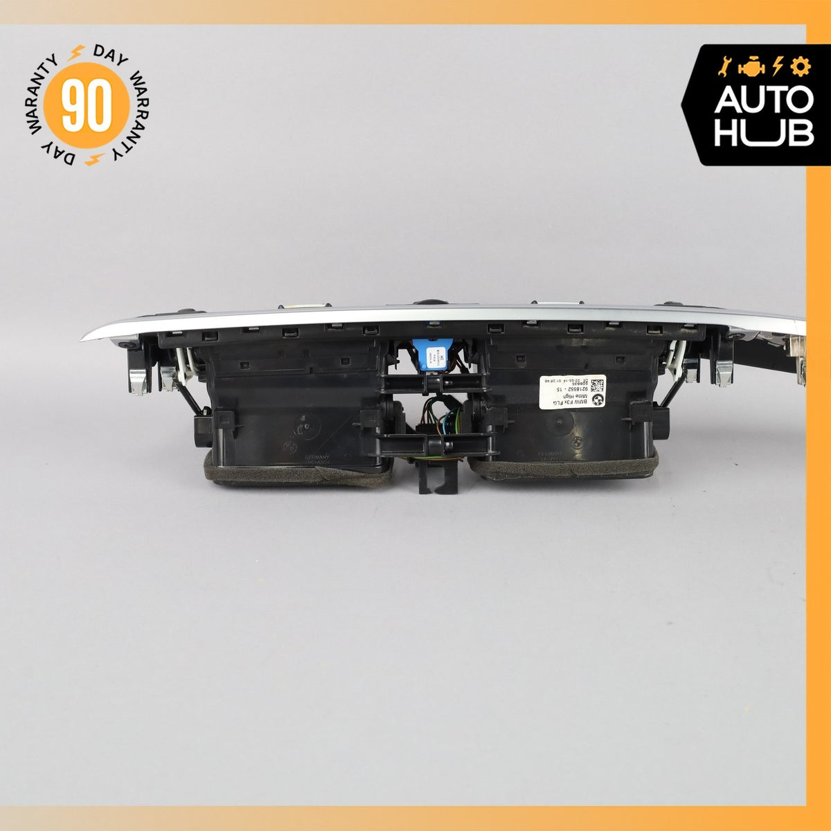 12-17 BMW F30 328i 320i GT 428i Front Central Air Vent Grille w/ Trim OEM 66k - photo 5