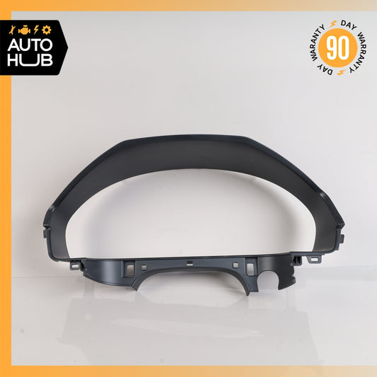 14-16 Mercedes W212 E250 E550 Sedan Instrument Cluster Bezel Trim Cover OEM - photo 1