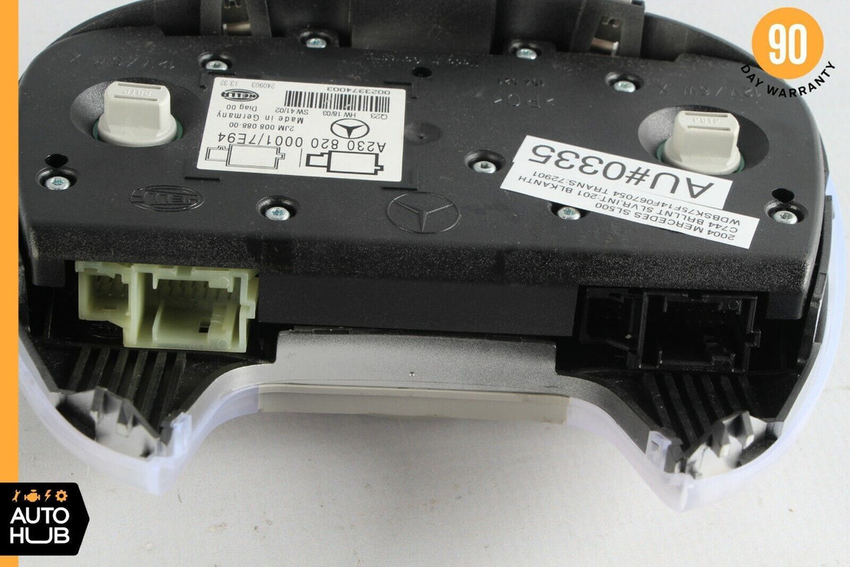 03-04 Mercedes R230 SL500 SL55 AMG Overhead Dome Light Lamp 2308200001 Gray OEM - photo 11