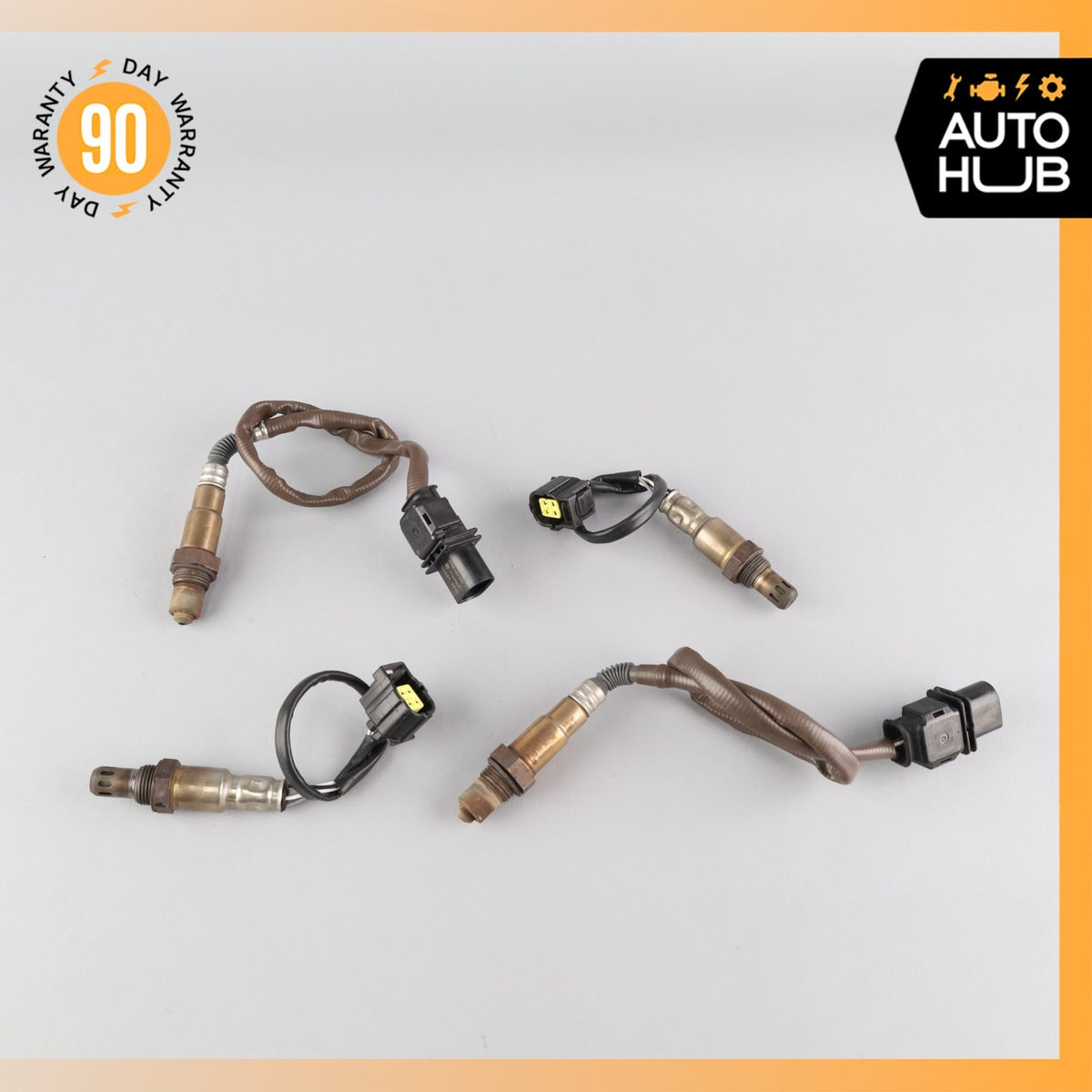 Mercedes W207 E350 CLS550 Oxygen O2 Sensor Lambda Set of 4 OEM 81k - photo 2