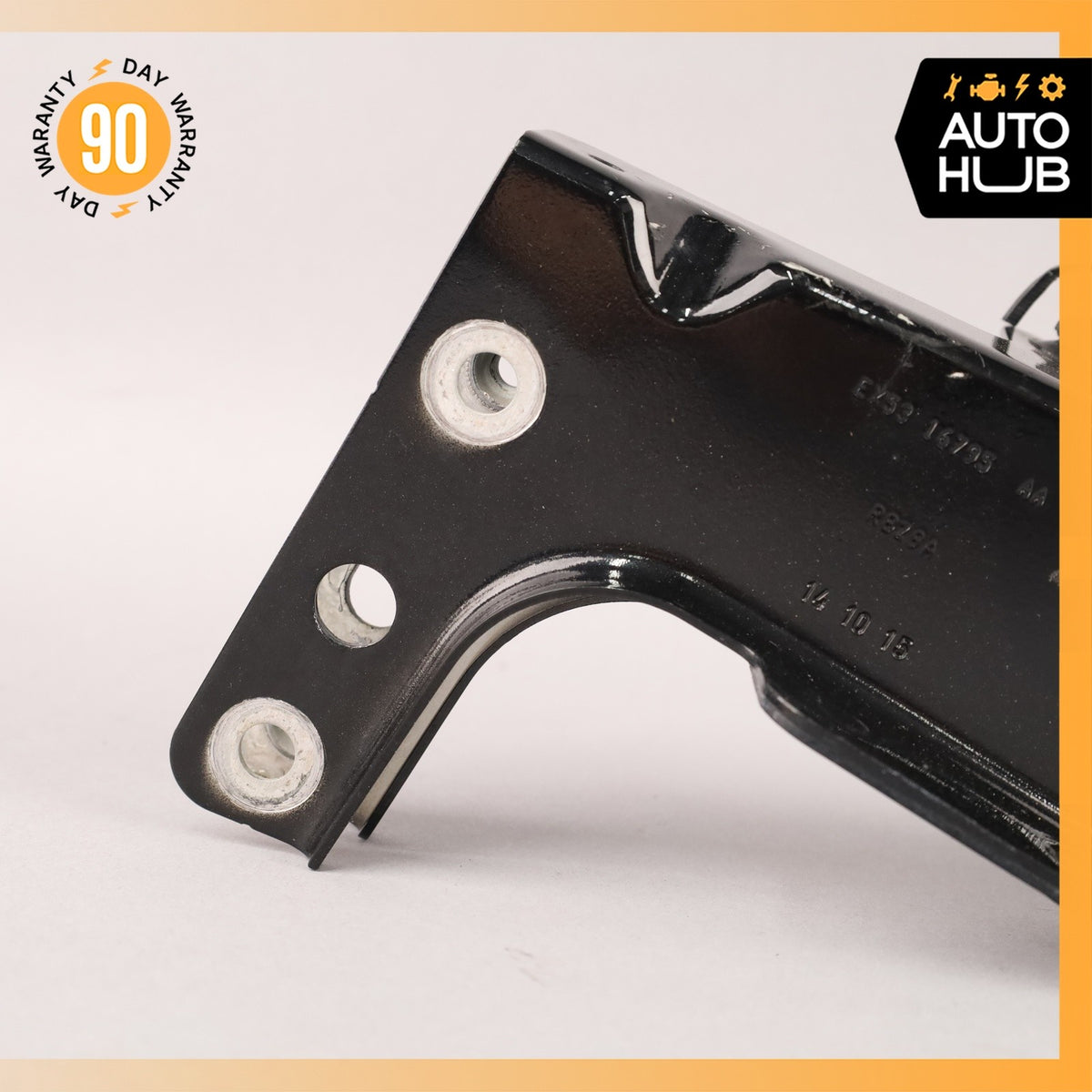 14-24 Jaguar X152 F-Type Left Side Radiator Support Bracket Mount Black OEM - photo 4