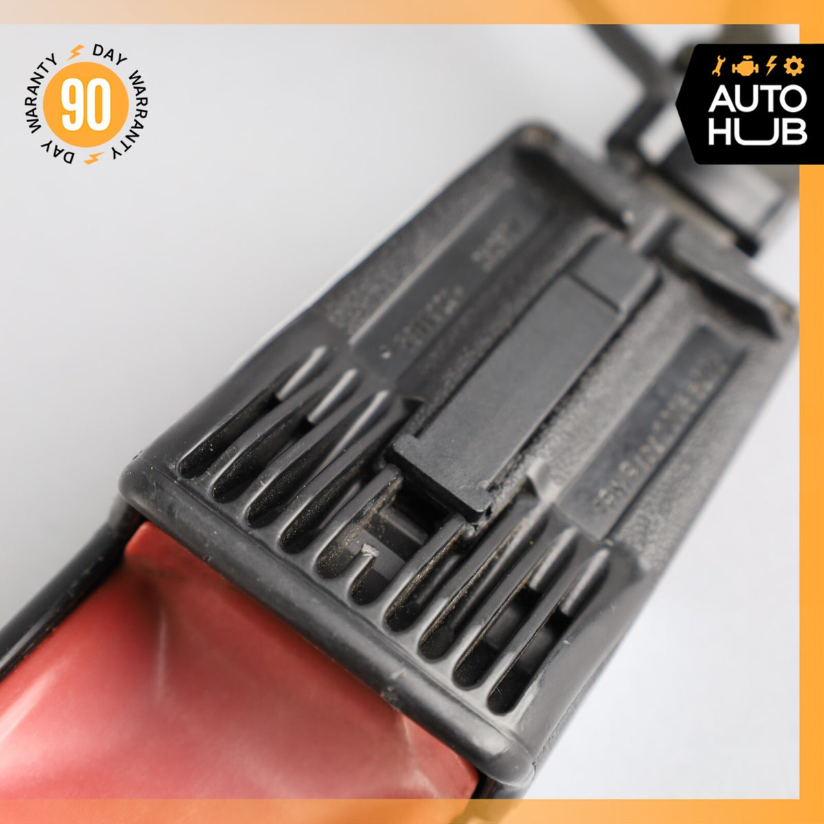 90-02 Mercedes R129 SL500 500SL Right Side Seat Belt Seatbelt Buckle Black OEM - photo 8