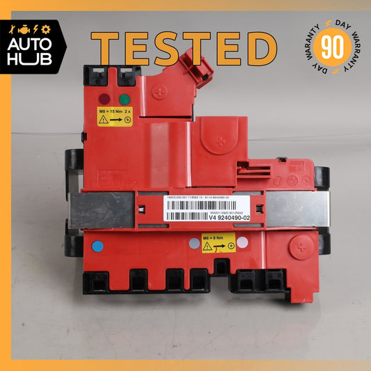11-17 BMW F10 550i 650i 535i Trunk Battery Distribution Fuse Box Terminal OEM - photo 1