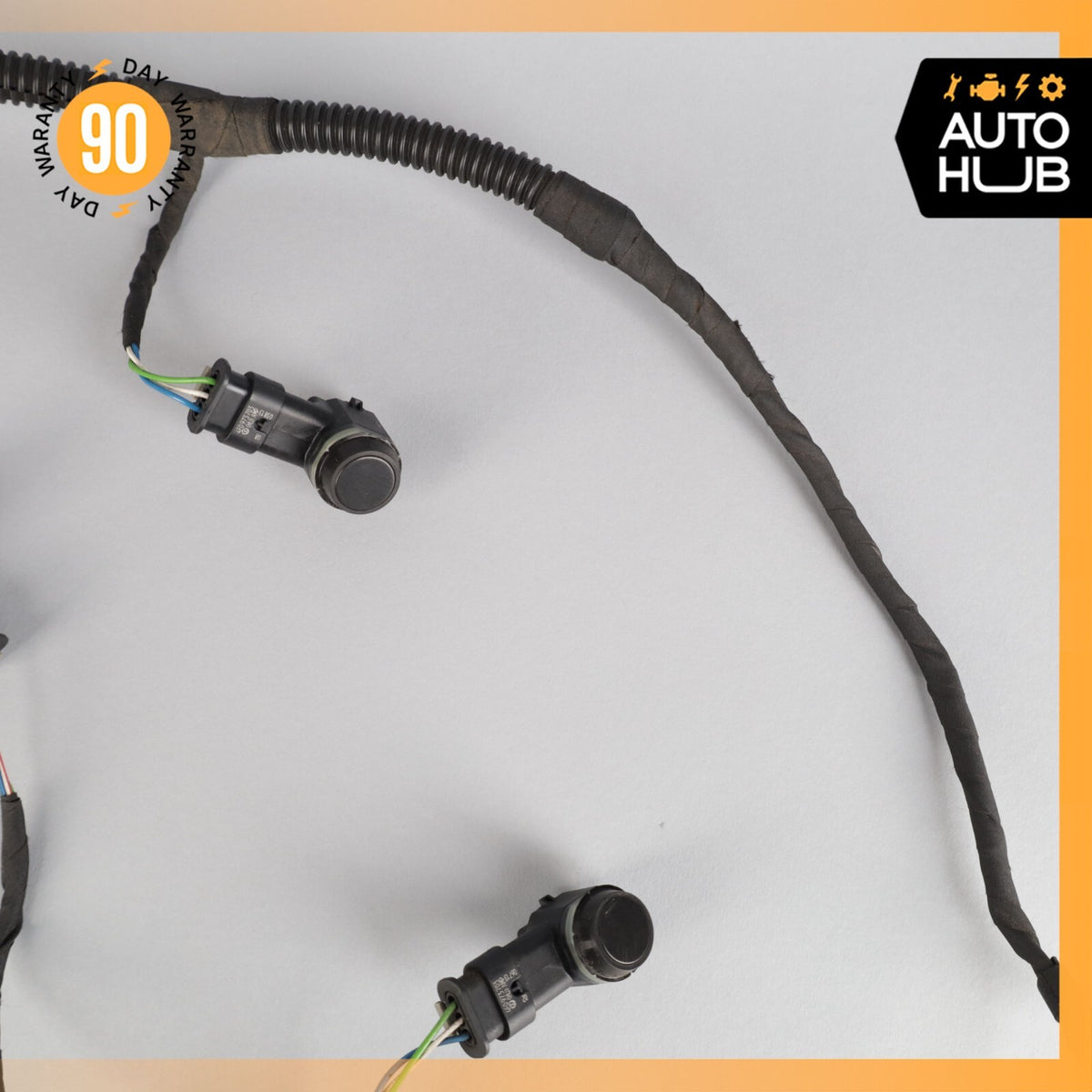 2013 Porsche Cayenne 958 GTS Rear Bumper Wire Harness w/ Parking Sensors OEM - photo 4
