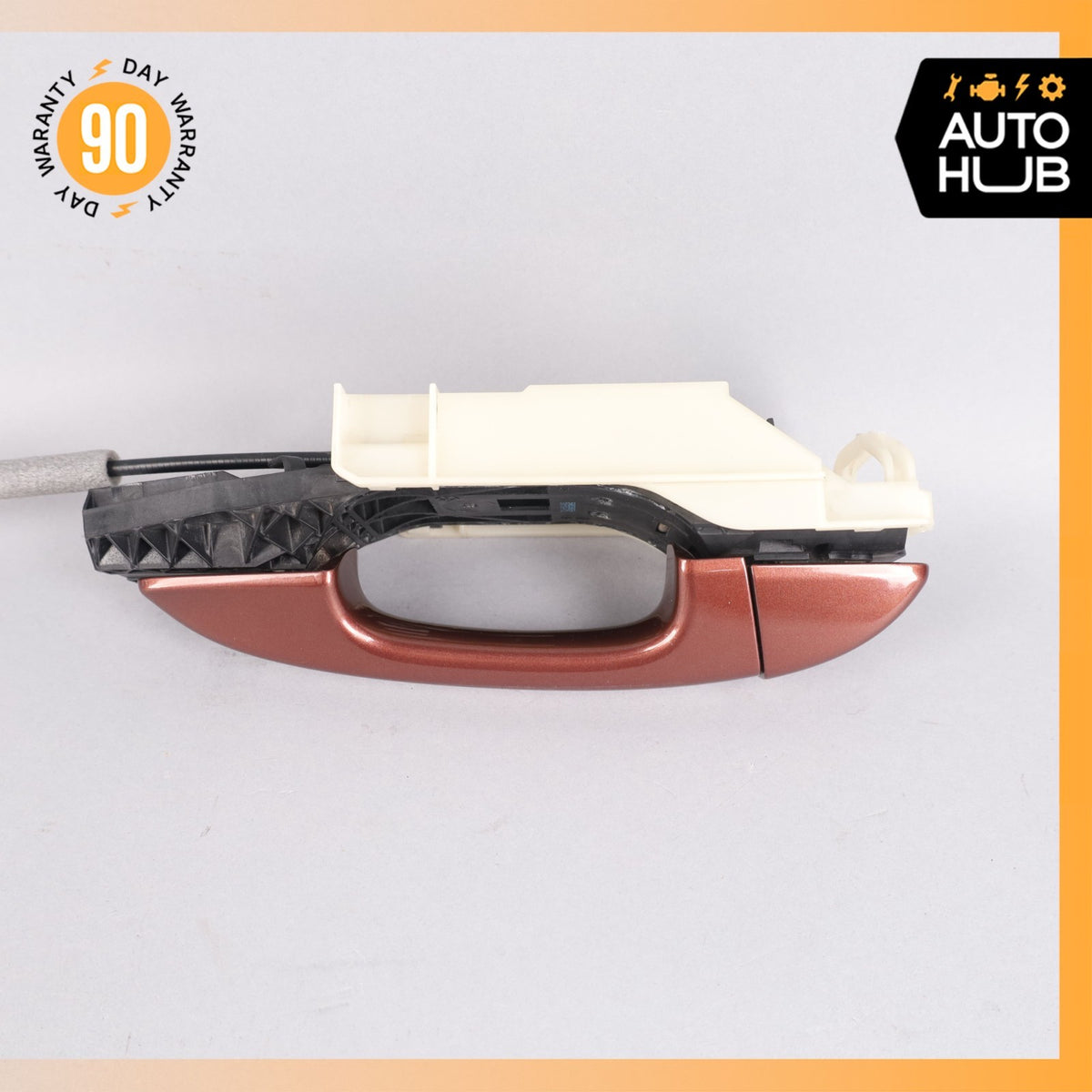 11-18 Porsche Cayenne 958 Rear Left Side Exterior Door Handle Red OEM - photo 11