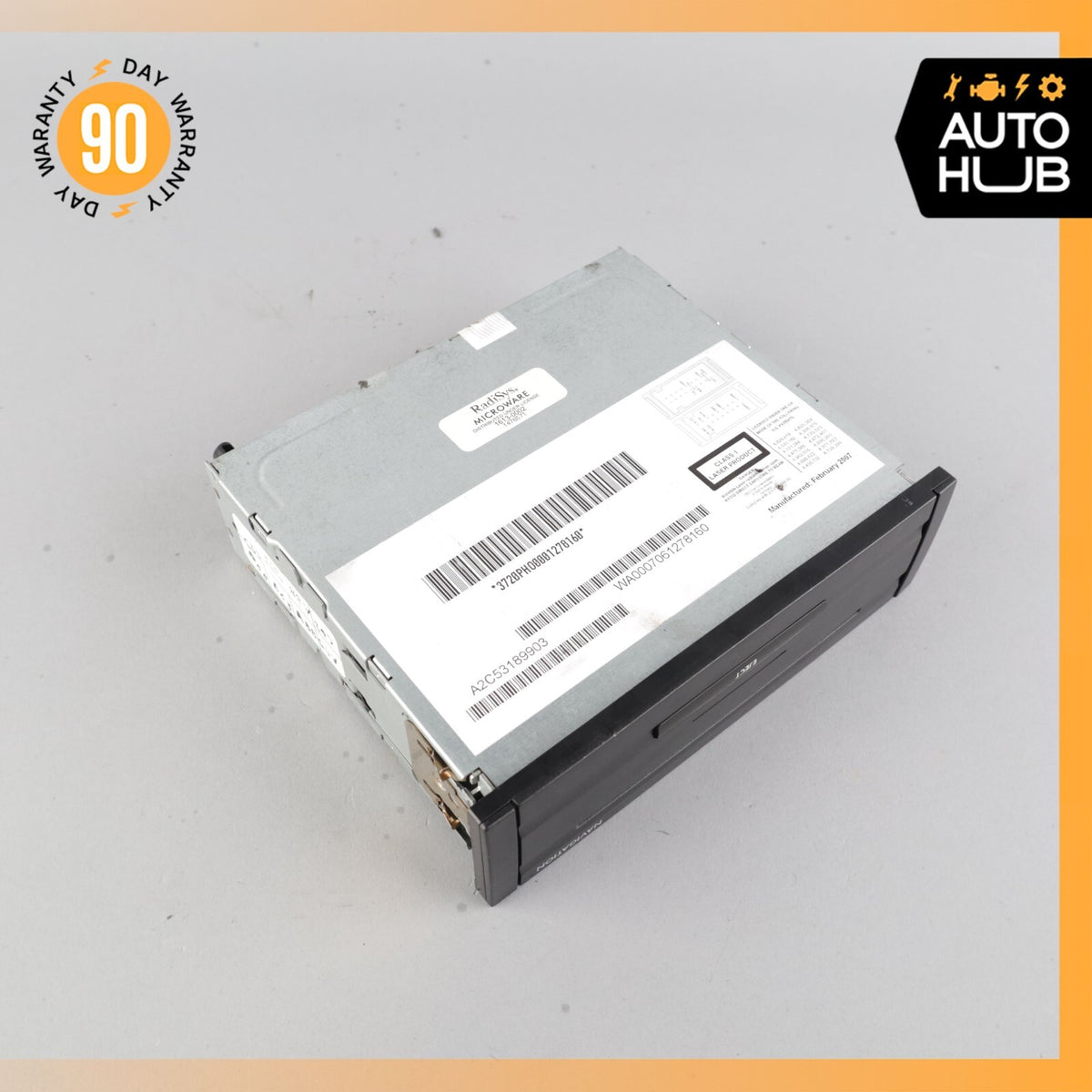 07-10 Bentley Continental GTC Flying Spur Navigation CD Disc Player GPS OEM 52k - photo 9