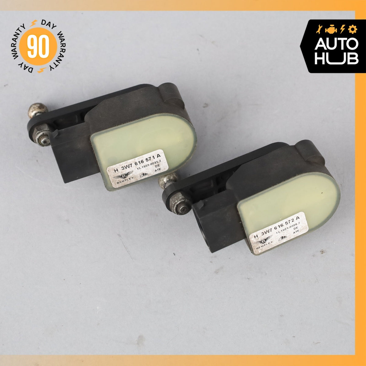 Bentley Continental GTC Rear Left & Right Side Suspension Level Hight Sensor OEM - photo 3